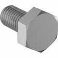 Bsc Preferred 316 Stainless Steel Hex Head Screw Super-Corrosion-Resistant M10 x 1.5 mm Thread 20 mm Long, 10PK 93635A416